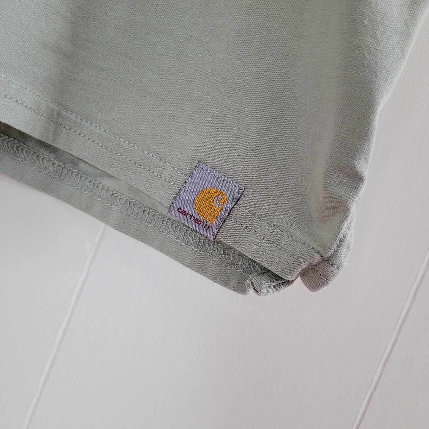 Sage Green Relaxed Fit Sleeveless Tee - Carhartt (Size M)