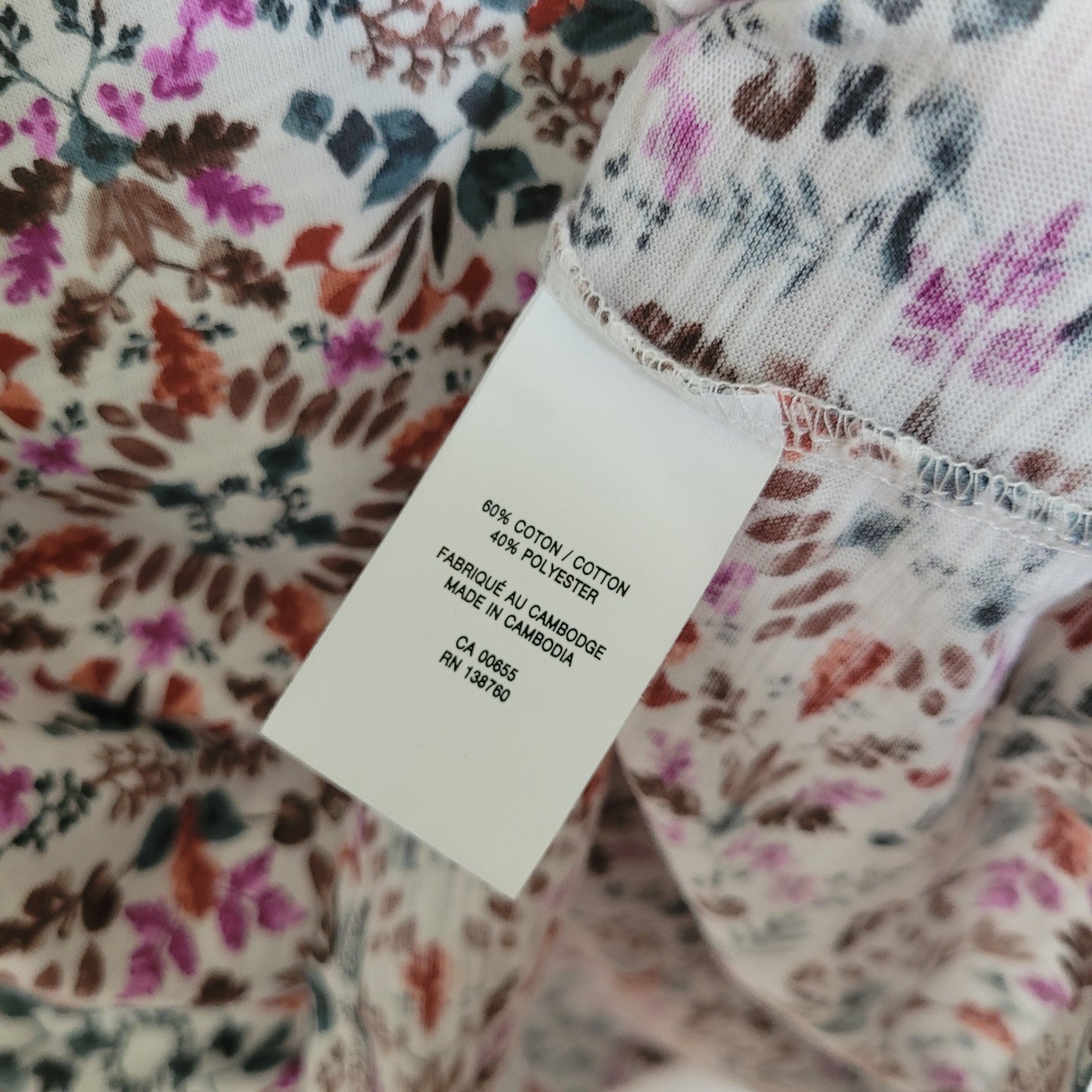 Floral Sleeveless Tank - Reitmans (Size XL)