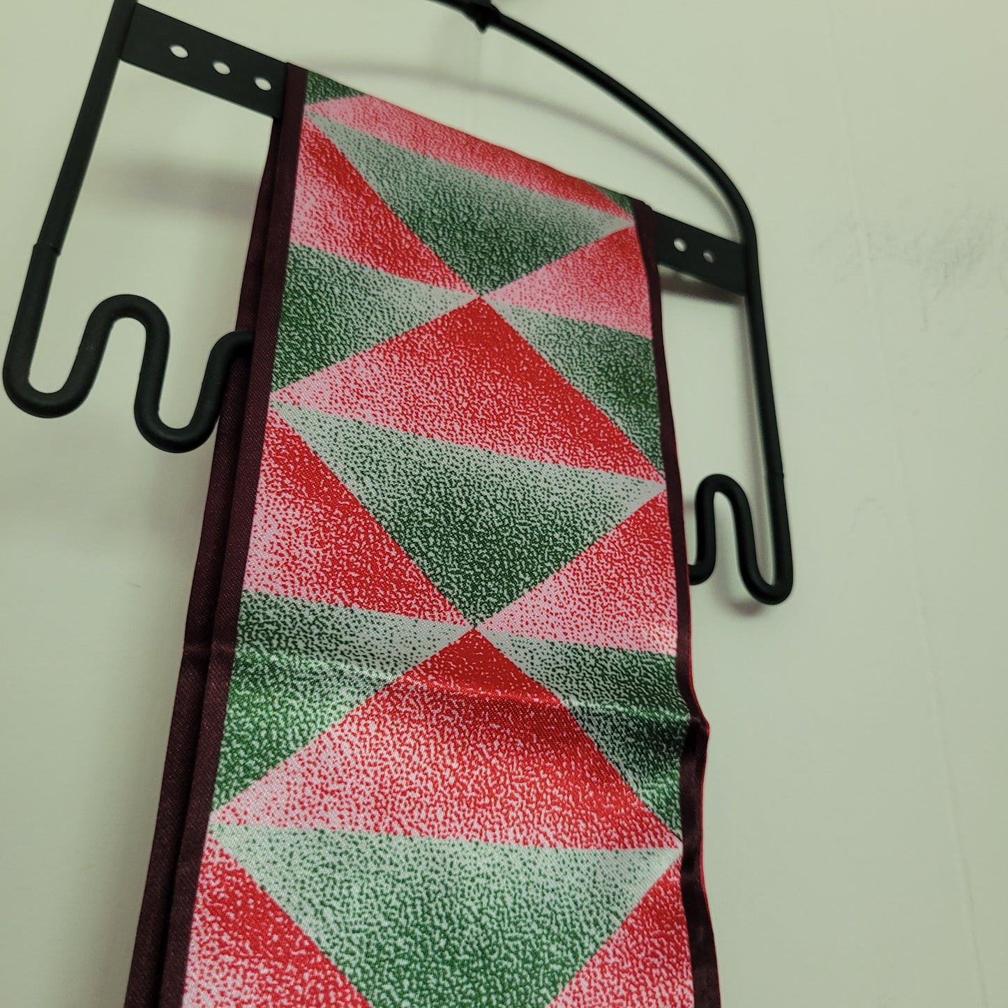 Reversible Equestrian Print Satin Scarf