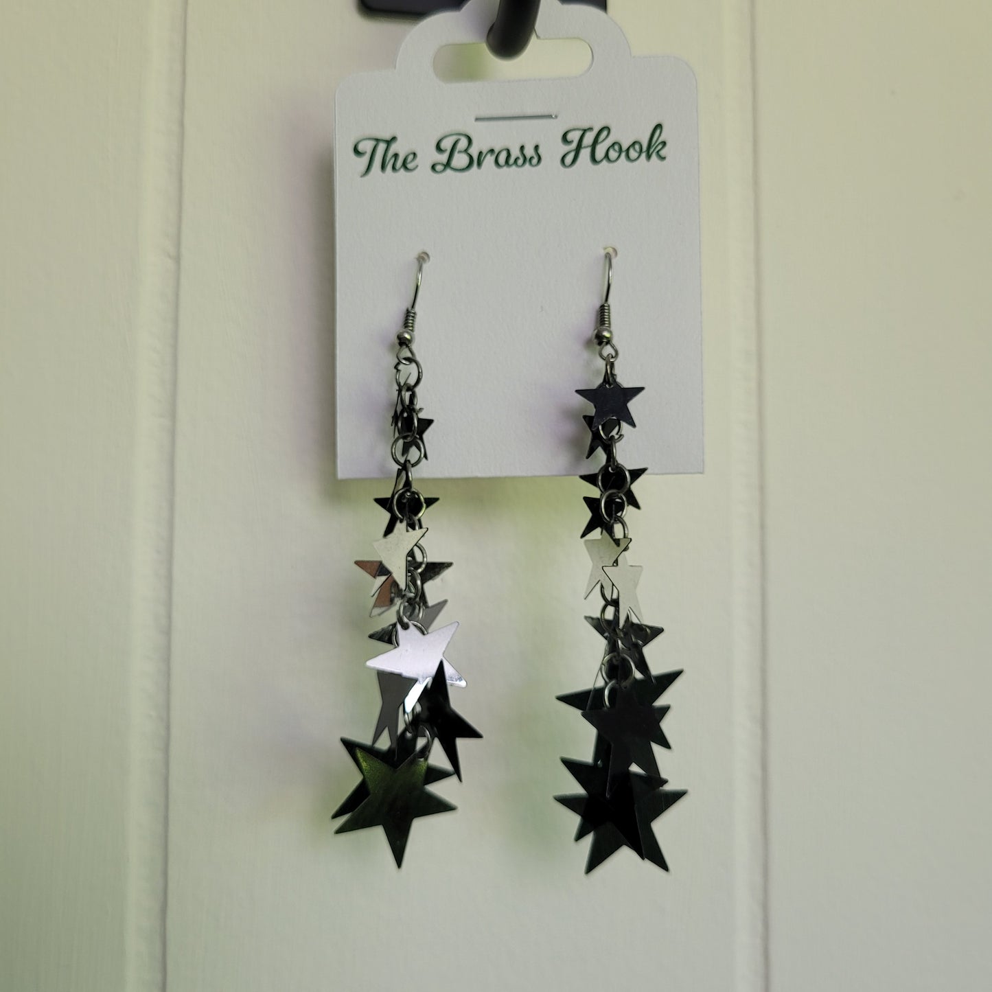 Cascading Star Dangle Earrings