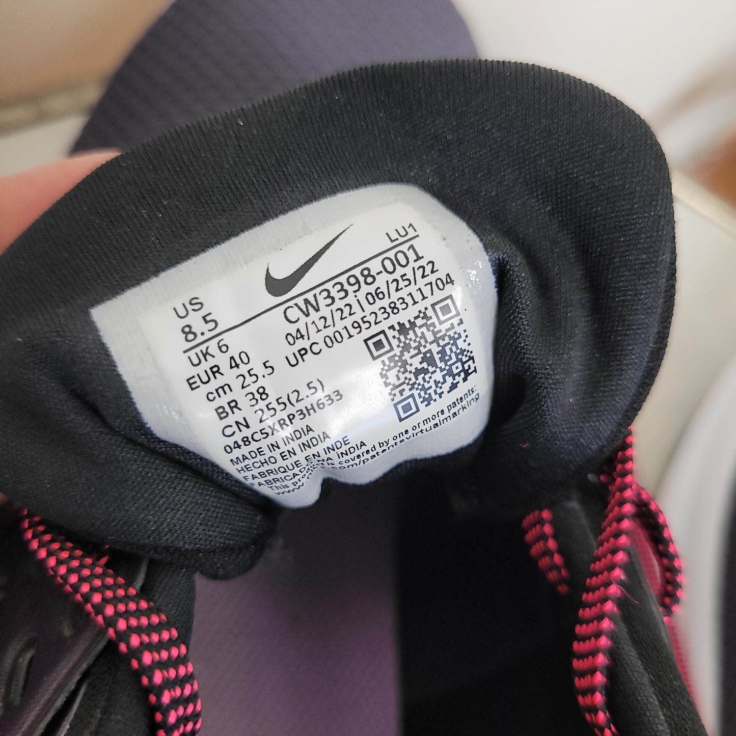 Purple & Pink Air Max Athletic Shoes - Nike (Women's 8.5)