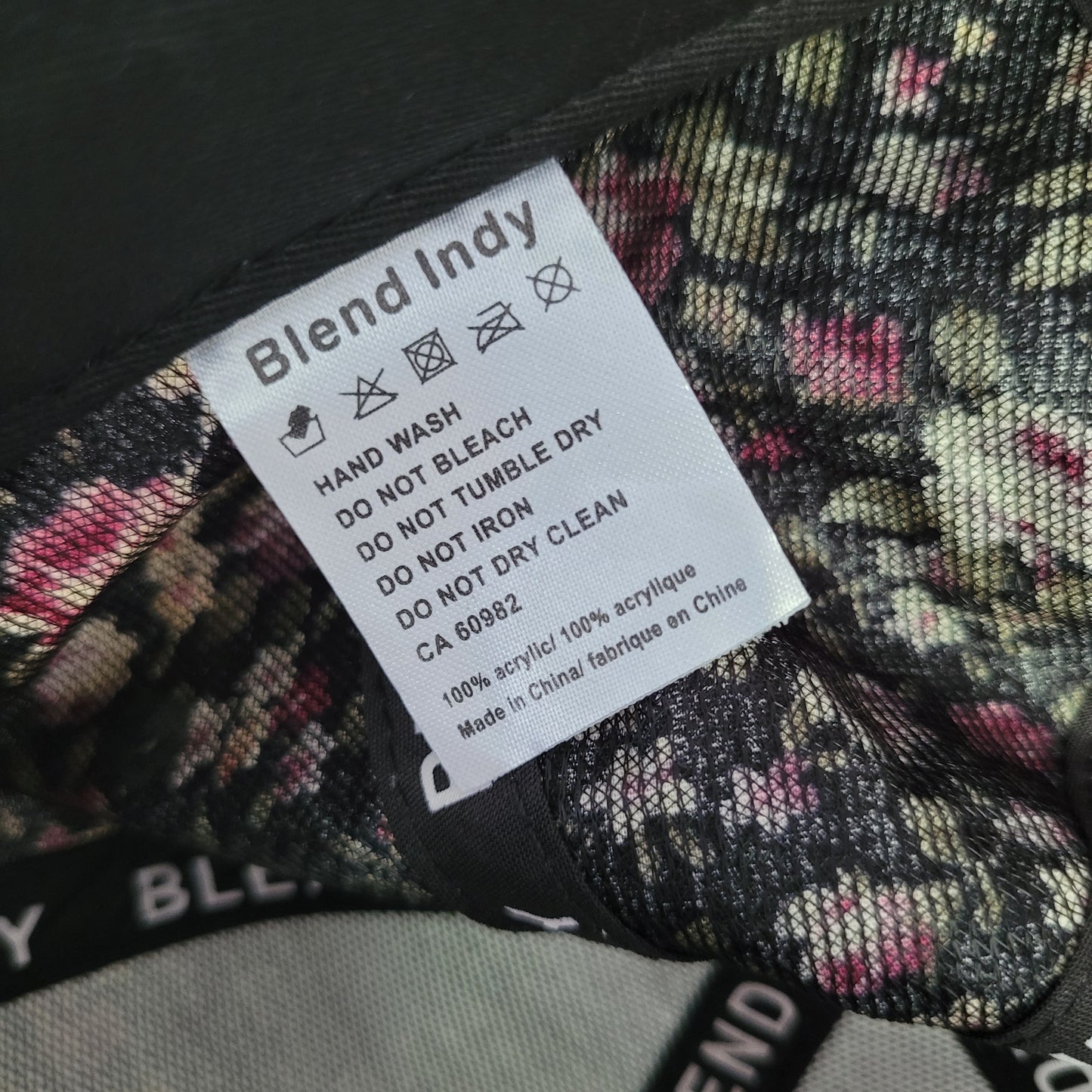 Floral Snapback Hat - Blend Indy
