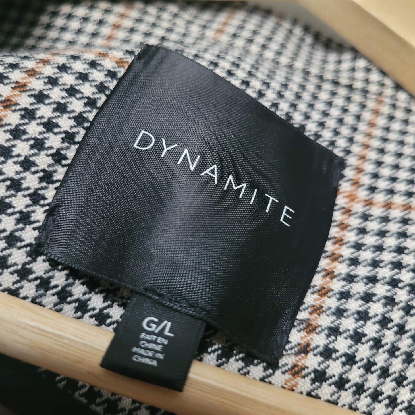 Houndstooth Blazer - Dynamite (L)