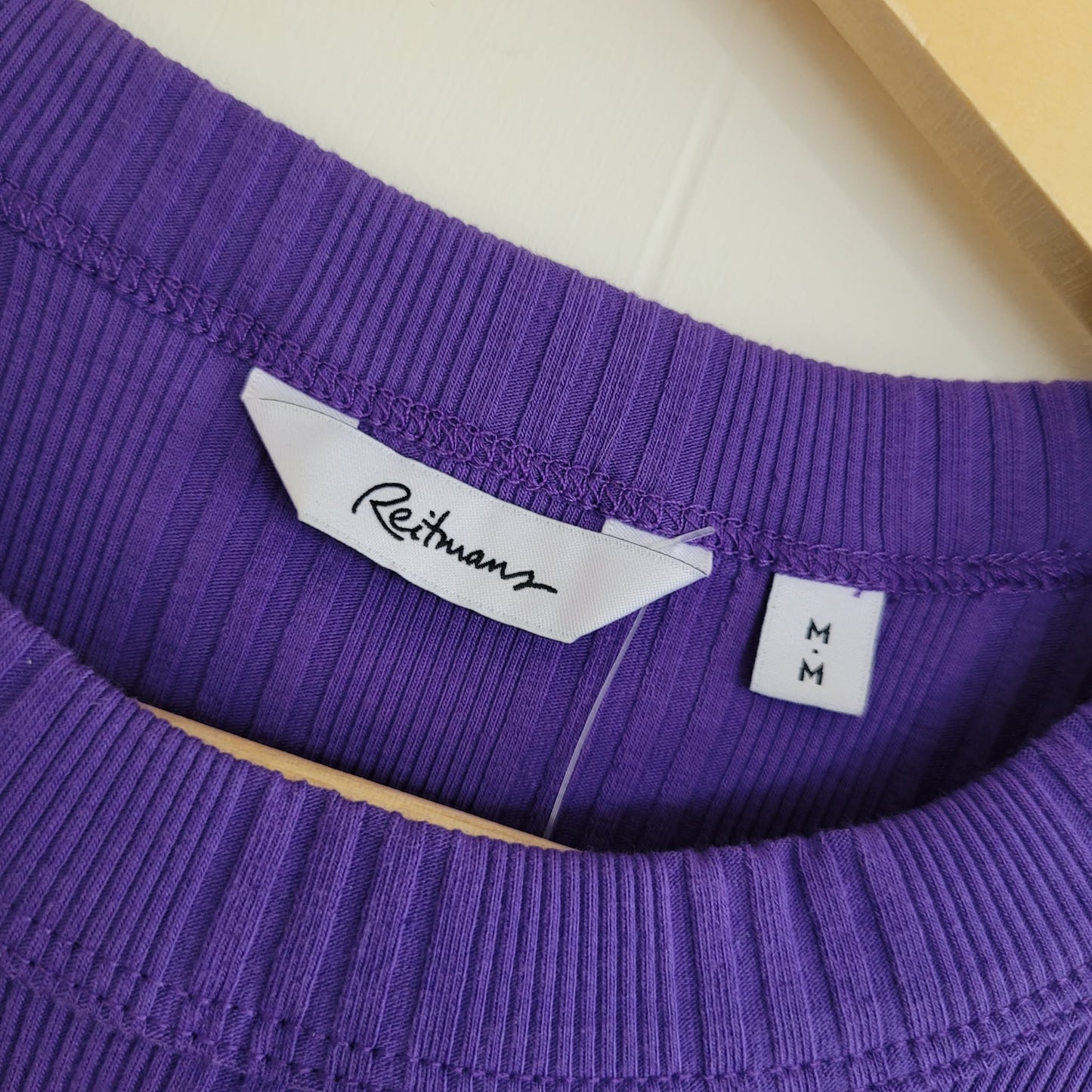 Purple Ribbed Tank Top - Reitmans (M)