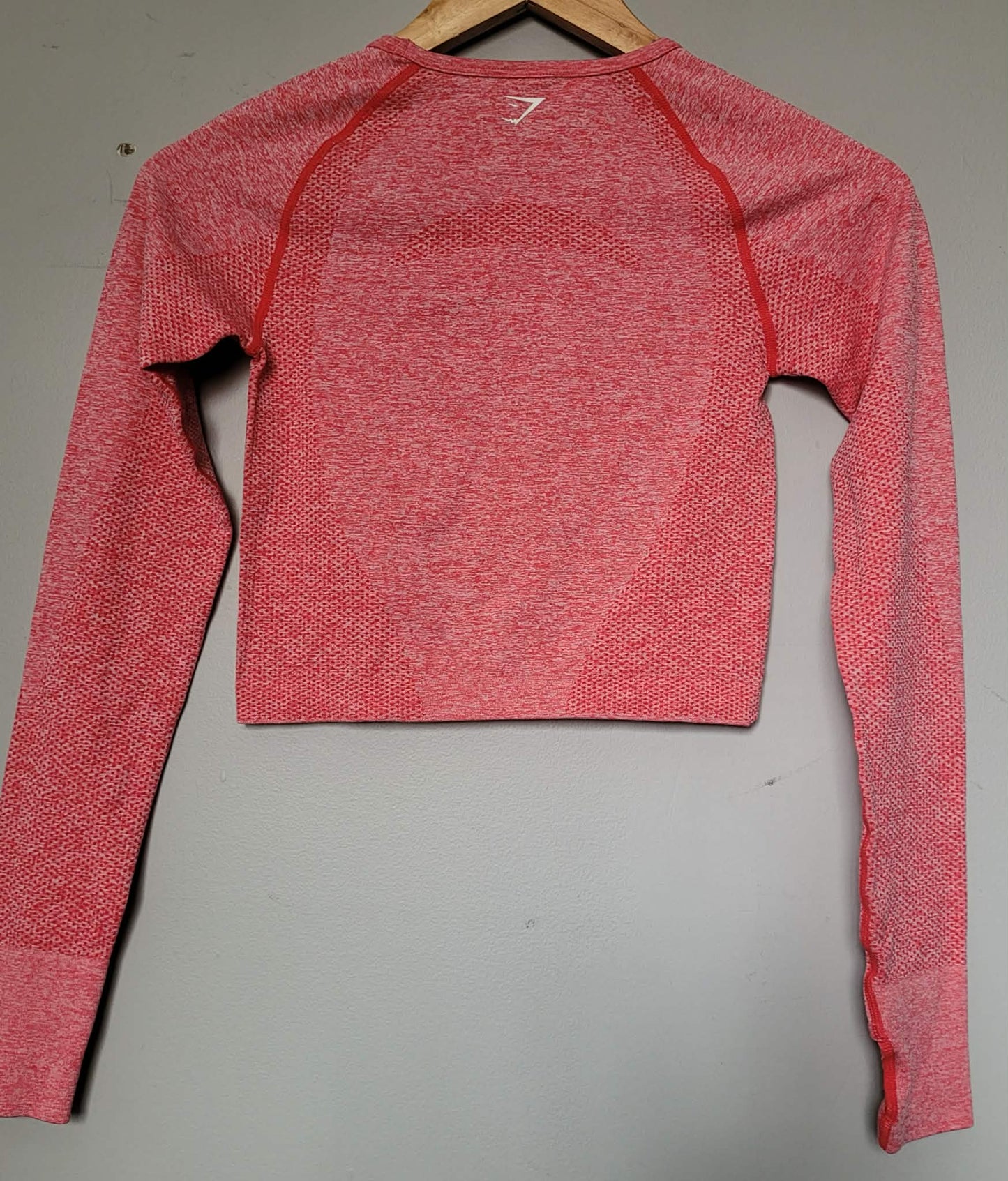 Pink Long Sleeve Athletic Top - Gymshark (XS)