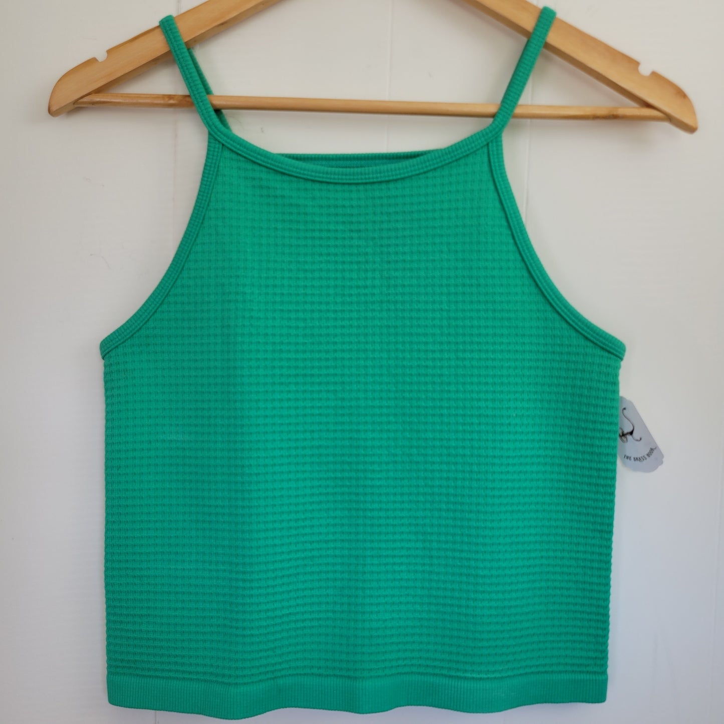 Green Textured Tank Top - Ardene (Large)