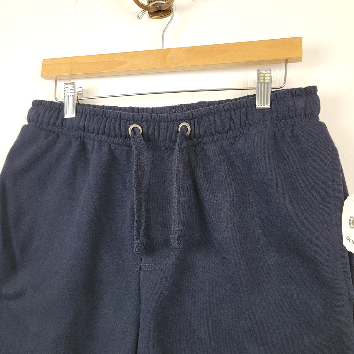 Navy Casual Sweat Shorts - French Connection (Mens Size S)