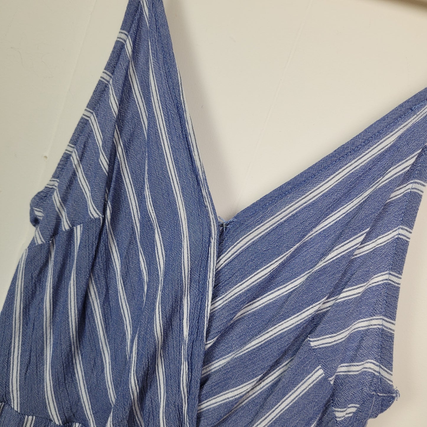 Blue & White Striped Sundress - American Eagle (Medium)