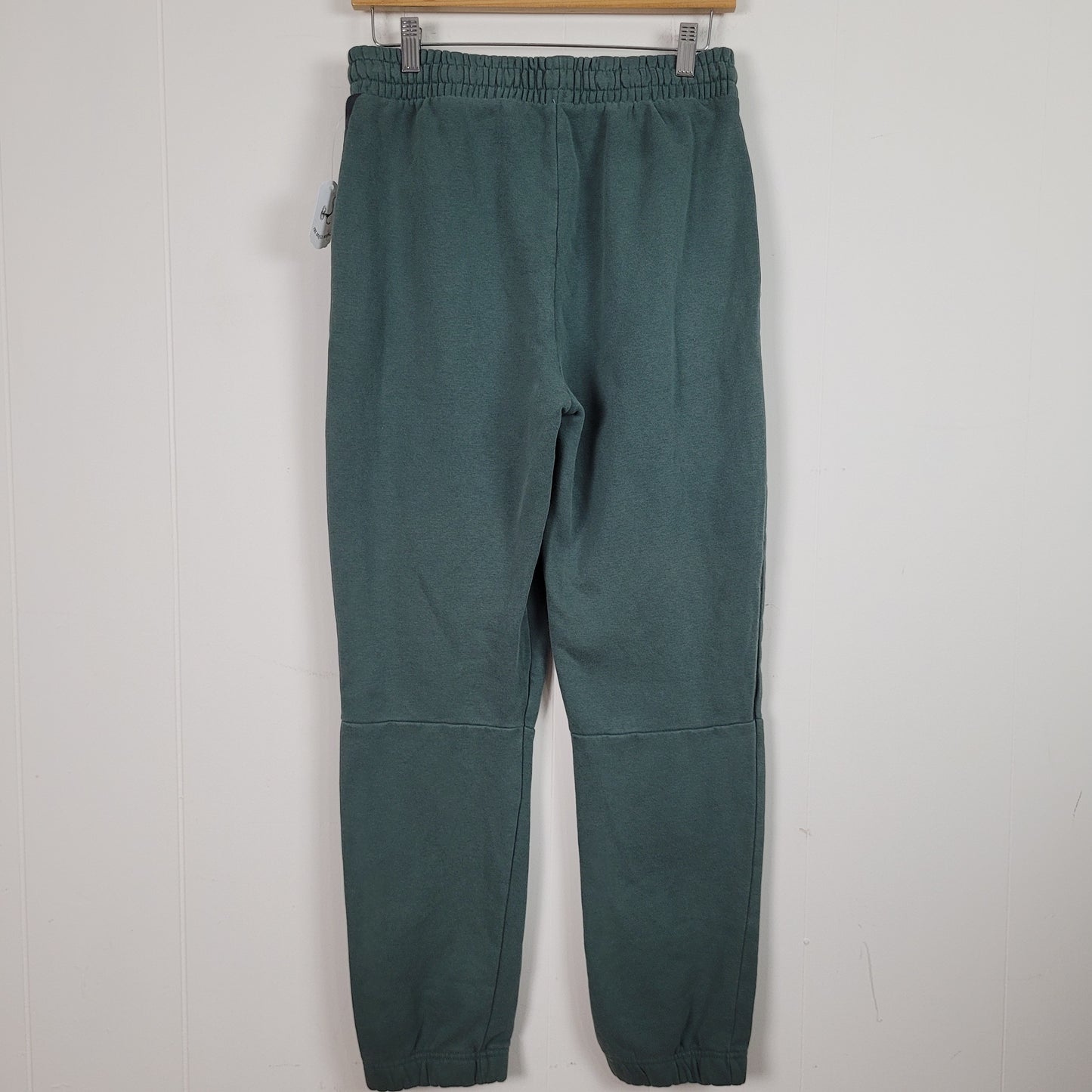 Green Fleece Jogger Sweatpants - Kappa (Small)