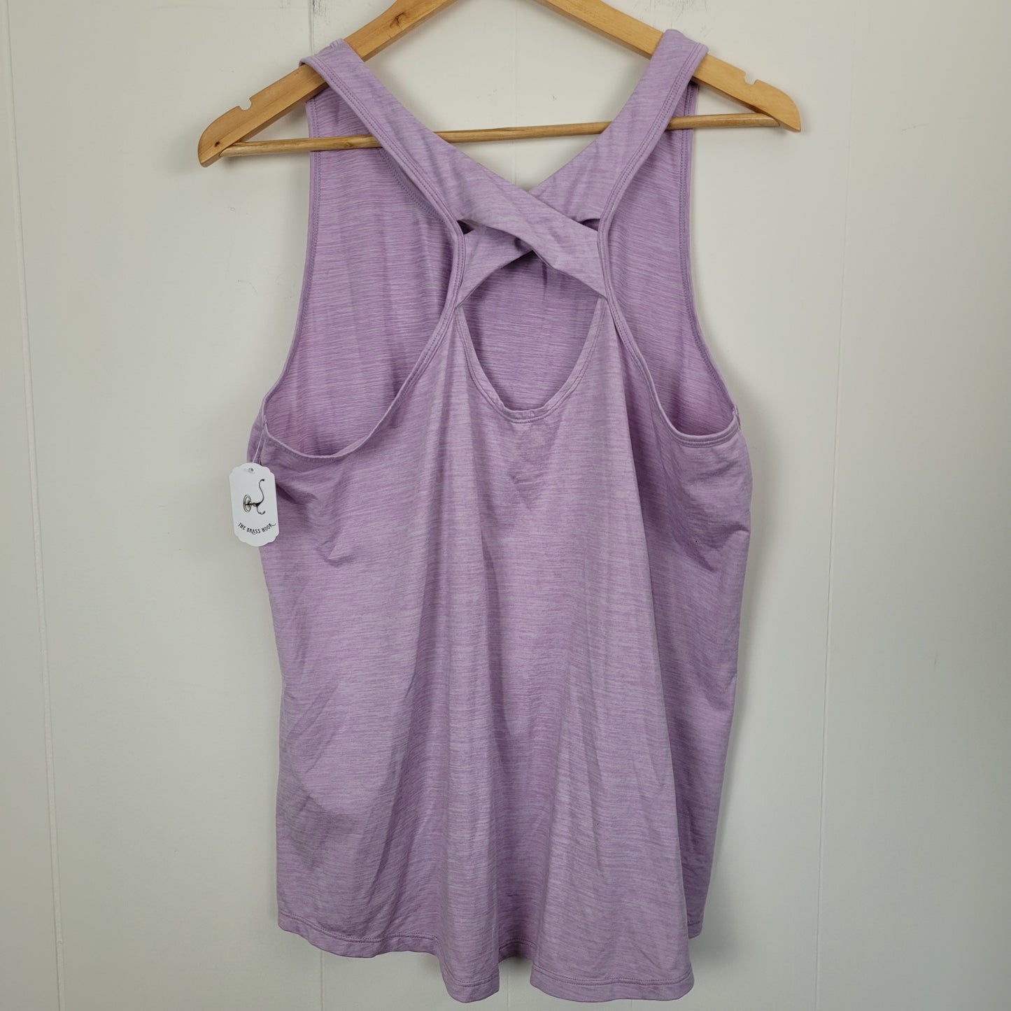 Lilac Dri-More Tech Racerback Tank - Athletic Works (Large)