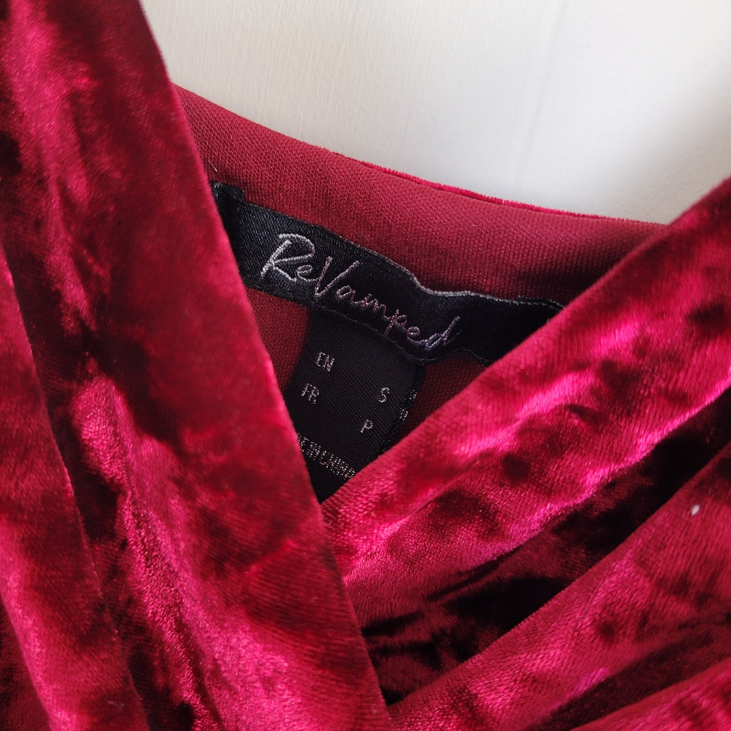 Red Velvet Dress - Revamped (Small)