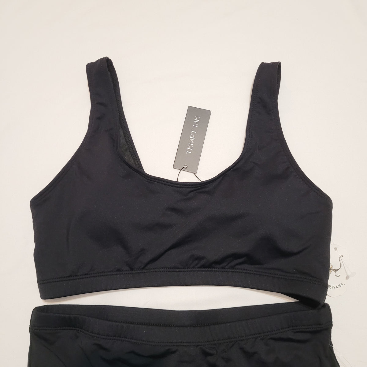 Black High-Waisted Bikini Set - Tempt Me (M)