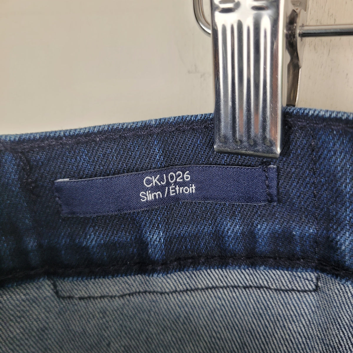 Dark Wash Slim Jeans - Calvin Klein Jeans (36x30)