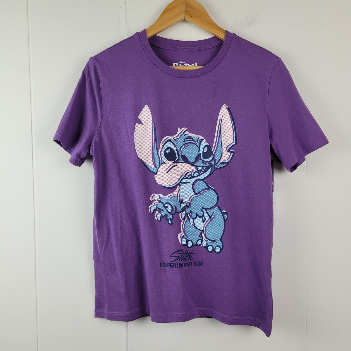 Purple Stitch Experiment 626 Graphic Tee - Disney (Size S)
