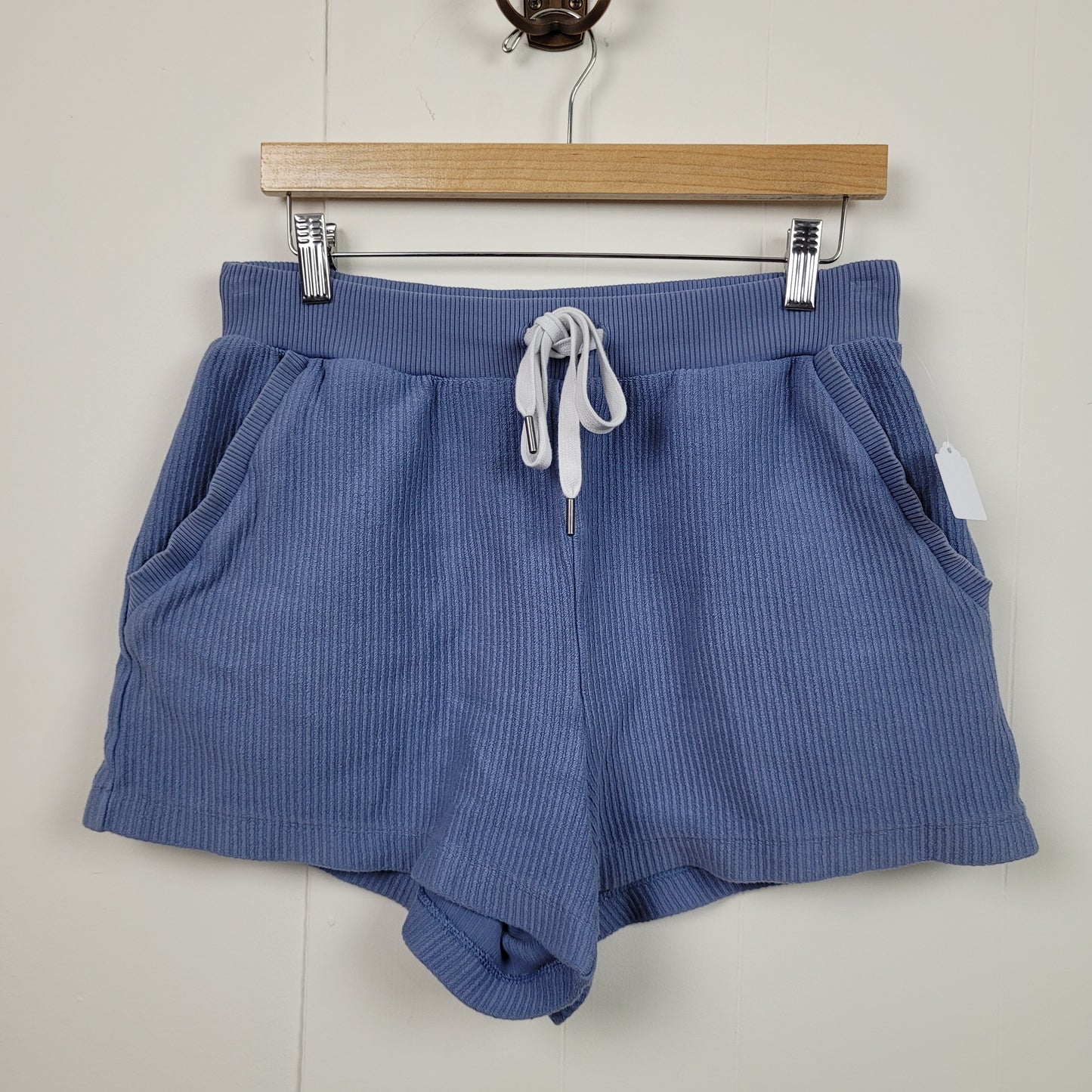 Blue Ribbed Lounge Shorts - Aerie (Medium)