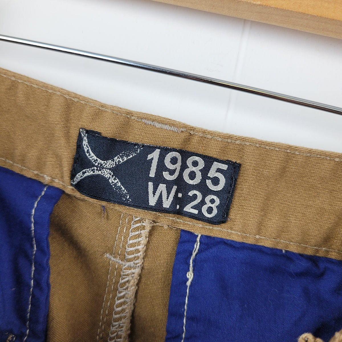 Brown Cargo Shorts - 1985 (28 Mens)