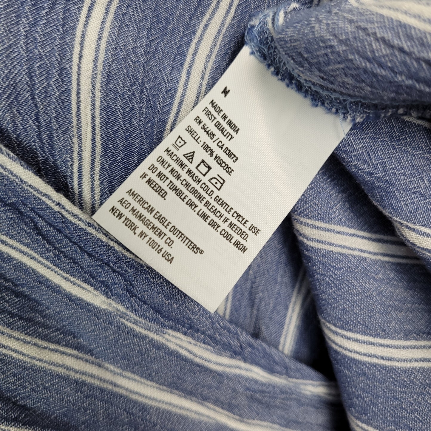 Blue & White Striped Sundress - American Eagle (Medium)