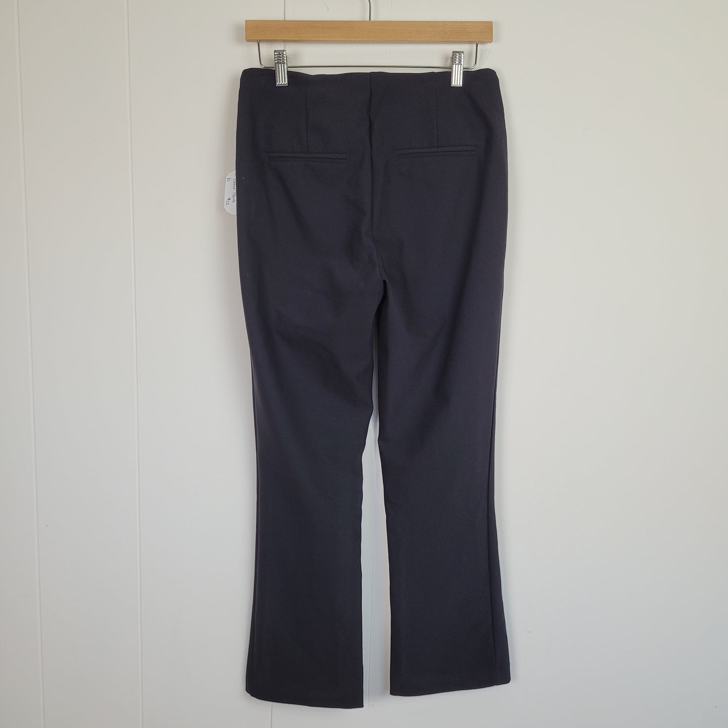 Black Pull-On Dress Pants - Rachel Zoe (Size 6)