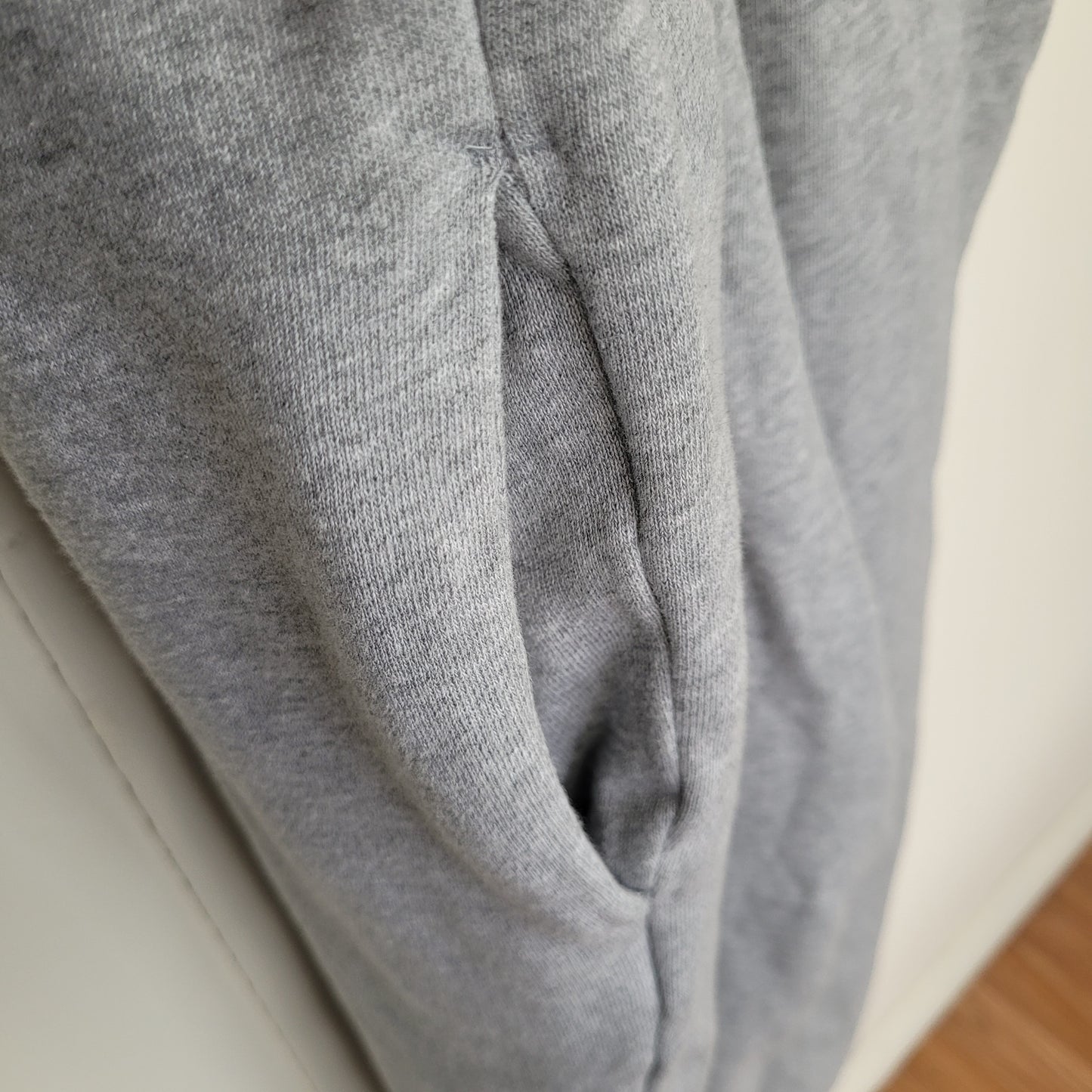 Grey Maternity Sweat Overalls - Old Navy (Medium)