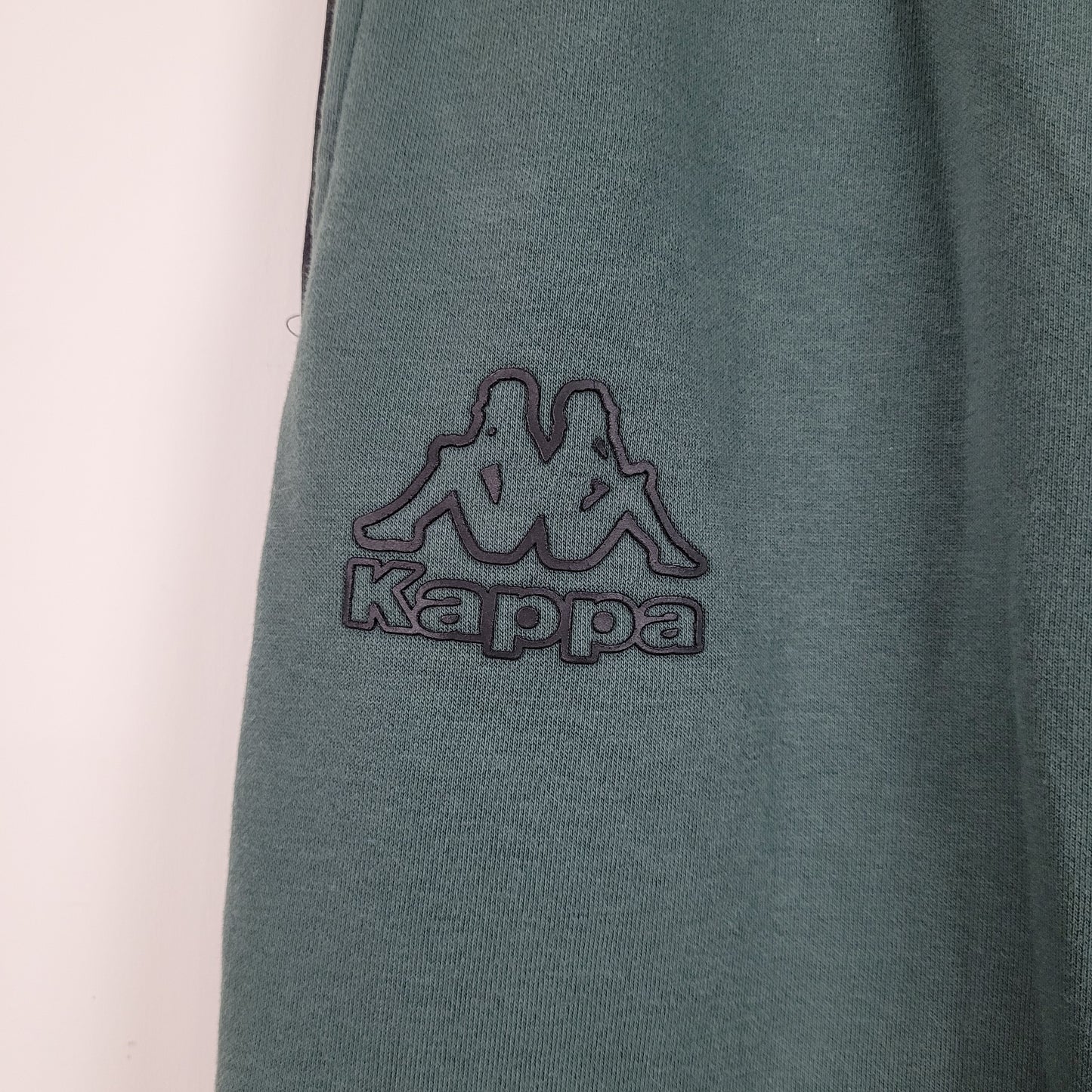 Green Fleece Jogger Sweatpants - Kappa (Small)
