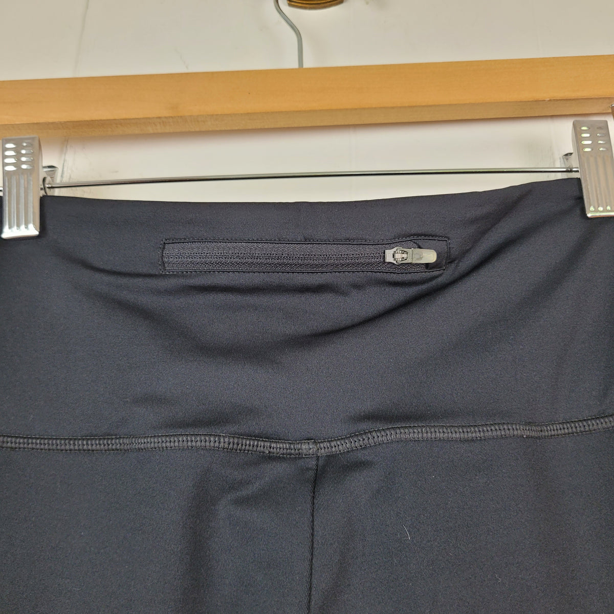 Black High-Waisted Active Biker Shorts - Nike (Size S)