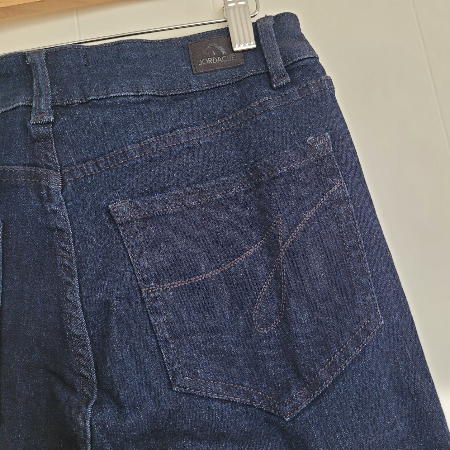 Dark Wash Skinny Jeans - Jordache (8)