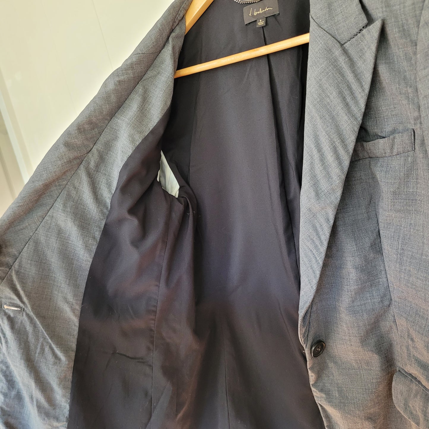 Grey Tailored Blazer - T. Babaton (6)