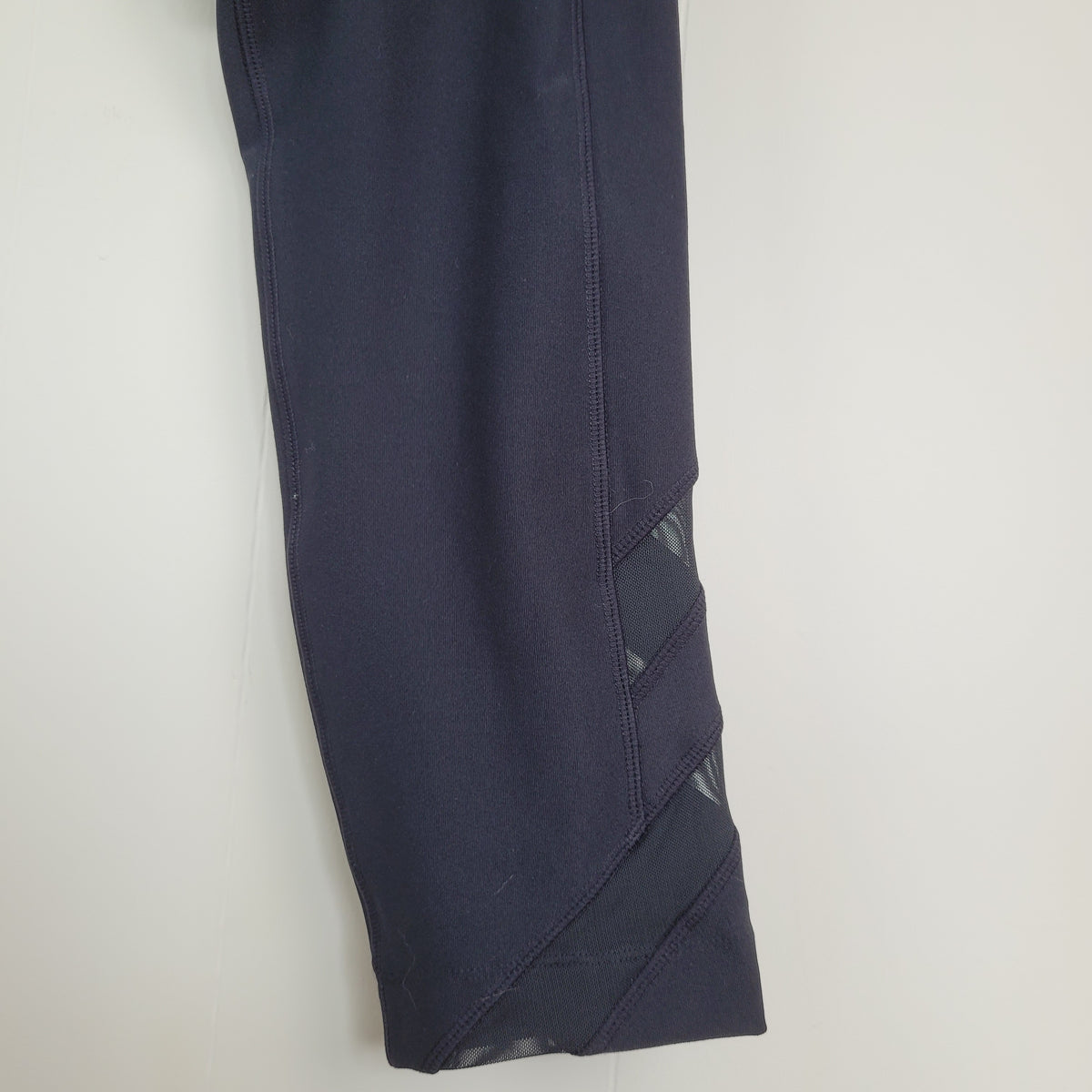 Black Mesh Detail Active Leggings - Mondetta (Size XXL)