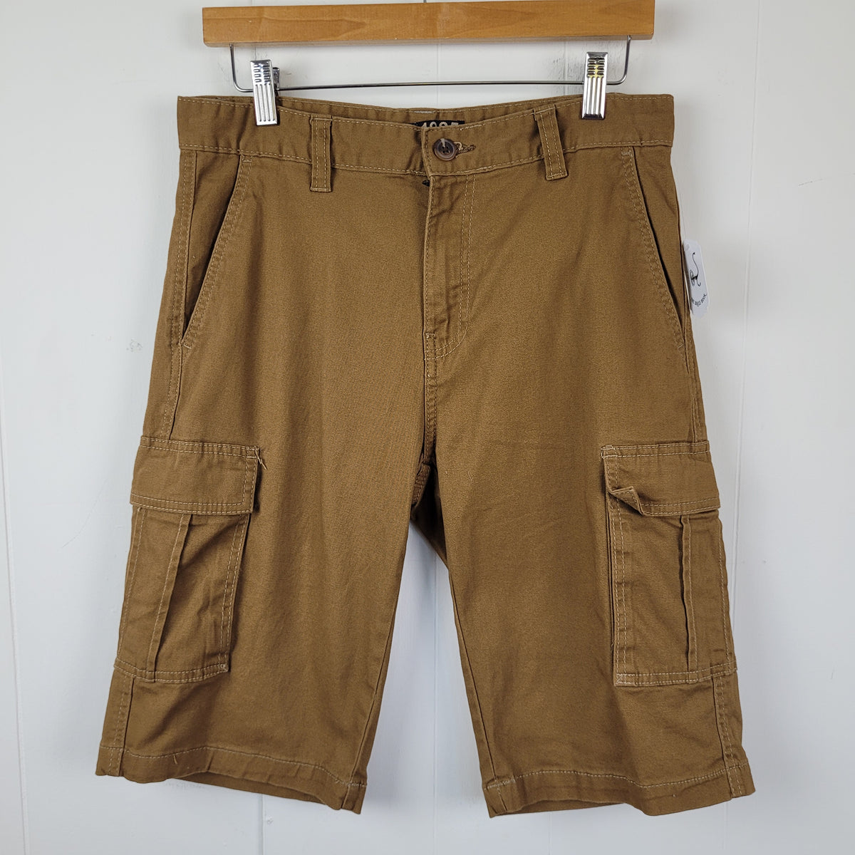 Brown Cargo Shorts - 1985 (28 Mens)
