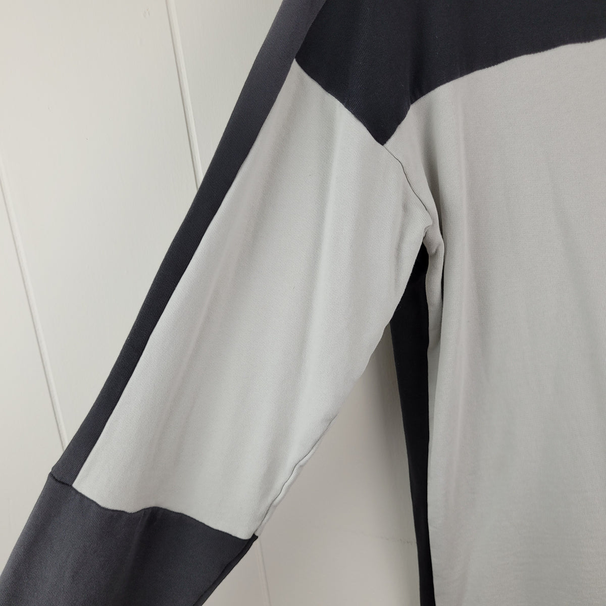 Grey & Charcoal Colourblock Sweatshirt – Only & Sons (Size L Mens)
