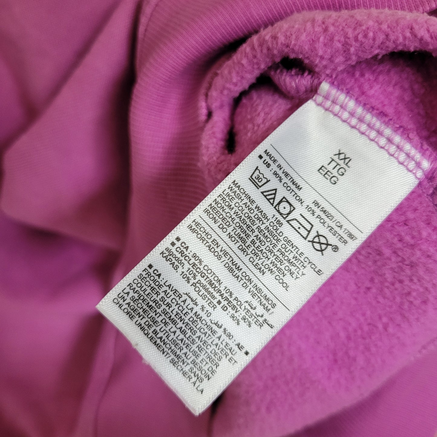 Pink Cropped Crewneck Sweatshirt - Old Navy (Size XXL)