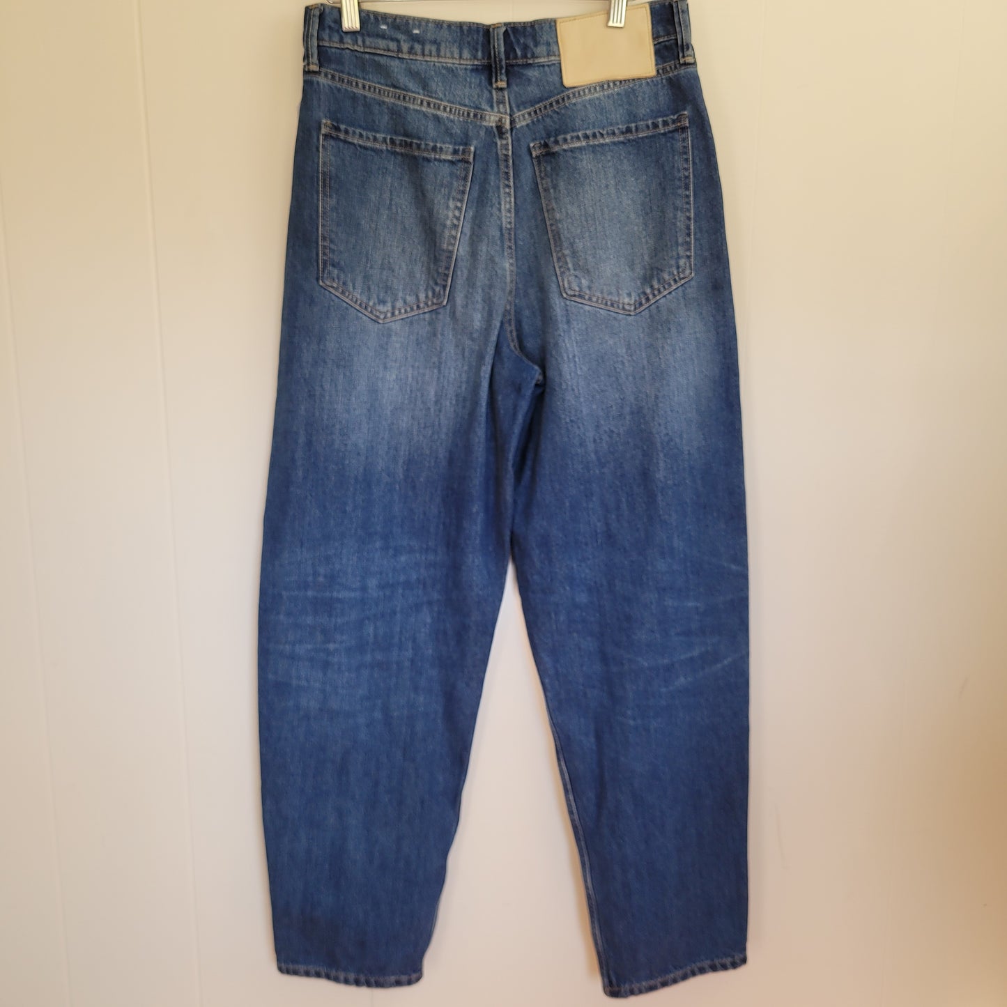 High-Rise Rigid Bow Jeans - Banana Republic (Size 28)