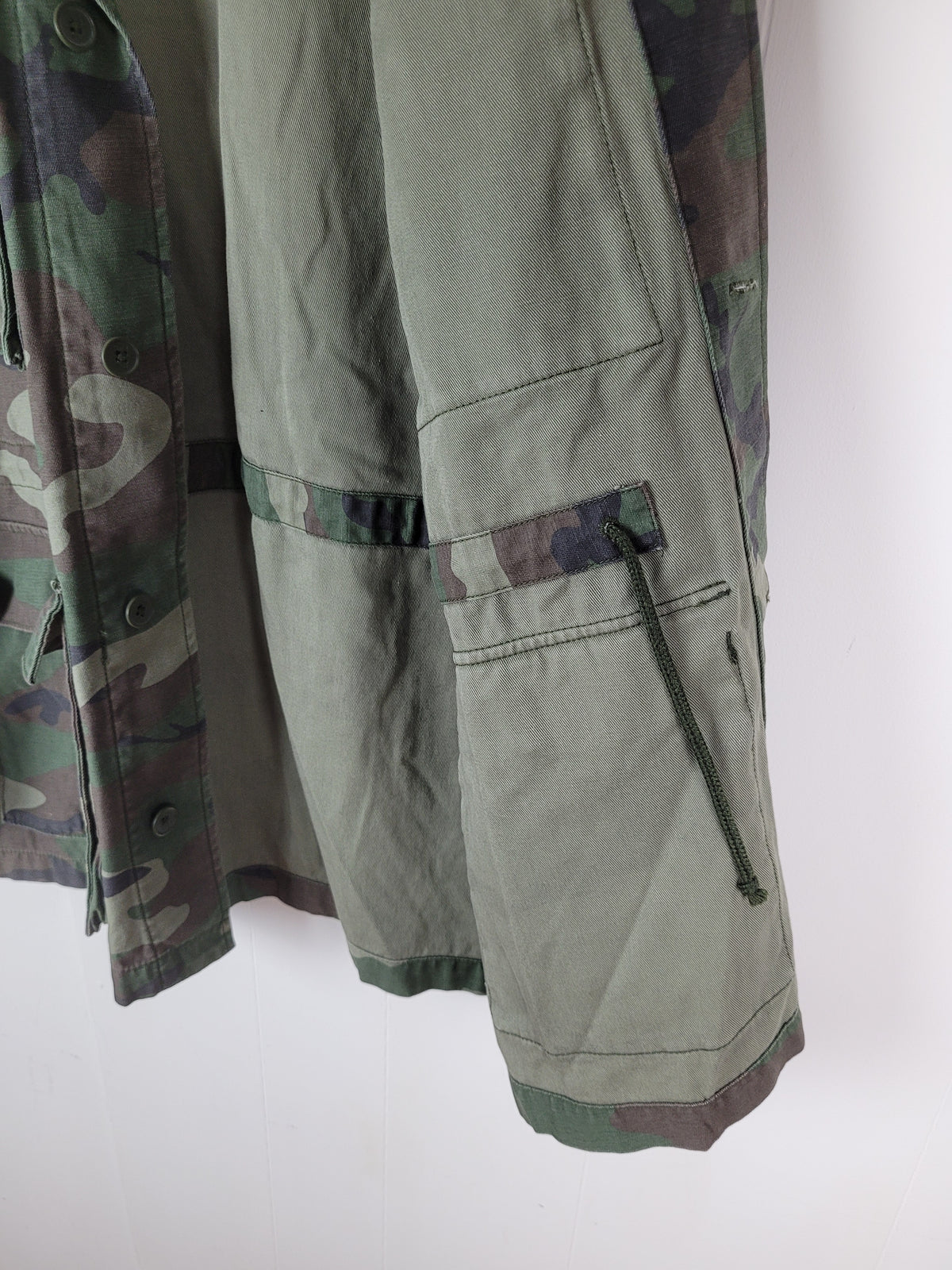 Tna Medium Camouflage Cotton Utility Jacket