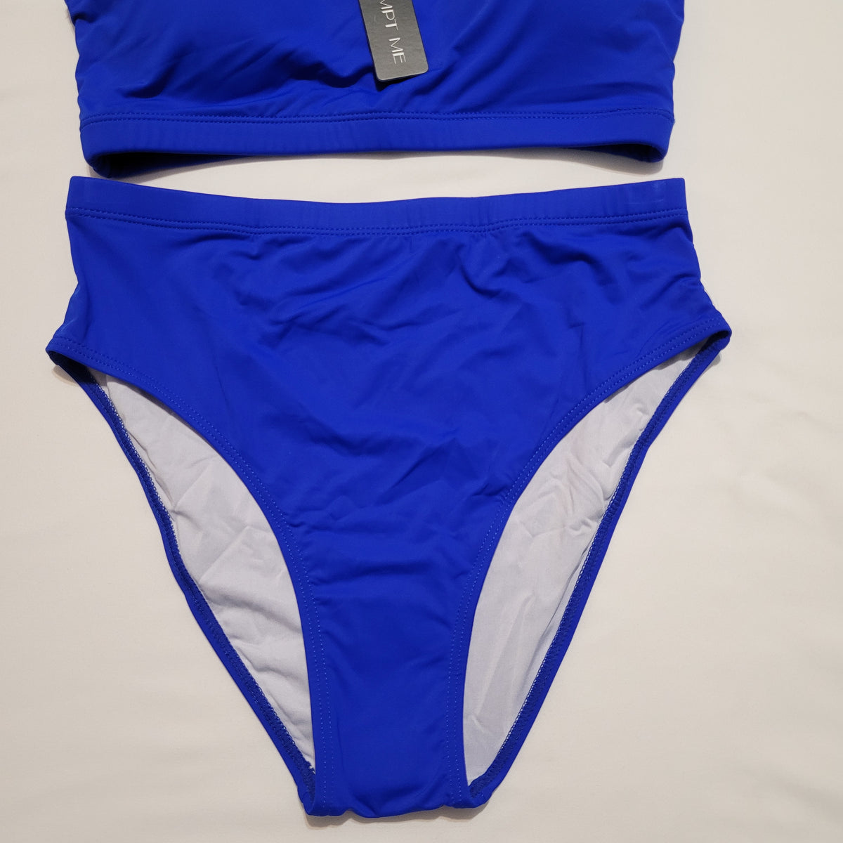 Royal Blue High-Waisted Bikini Set - Tempt Me (M)