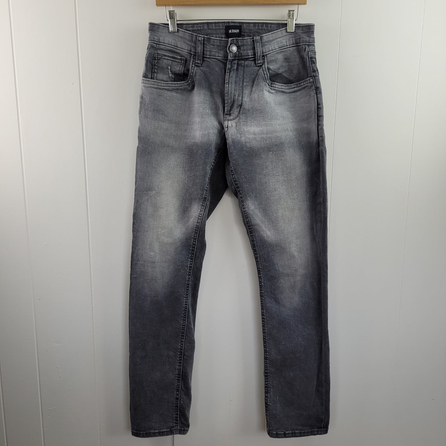 Grey Wash "Blake" Jeans - Hudson (Size 30)