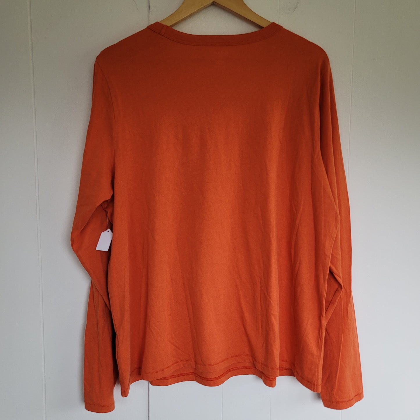 Orange Everywear Long Sleeve Tee - Old Navy (XL Tall)