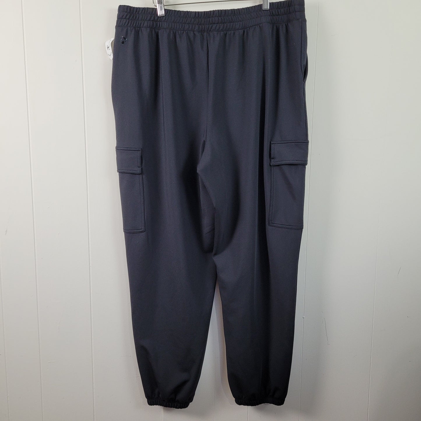 Black Cargo Active Jogger Pants - Active Zone (1X)