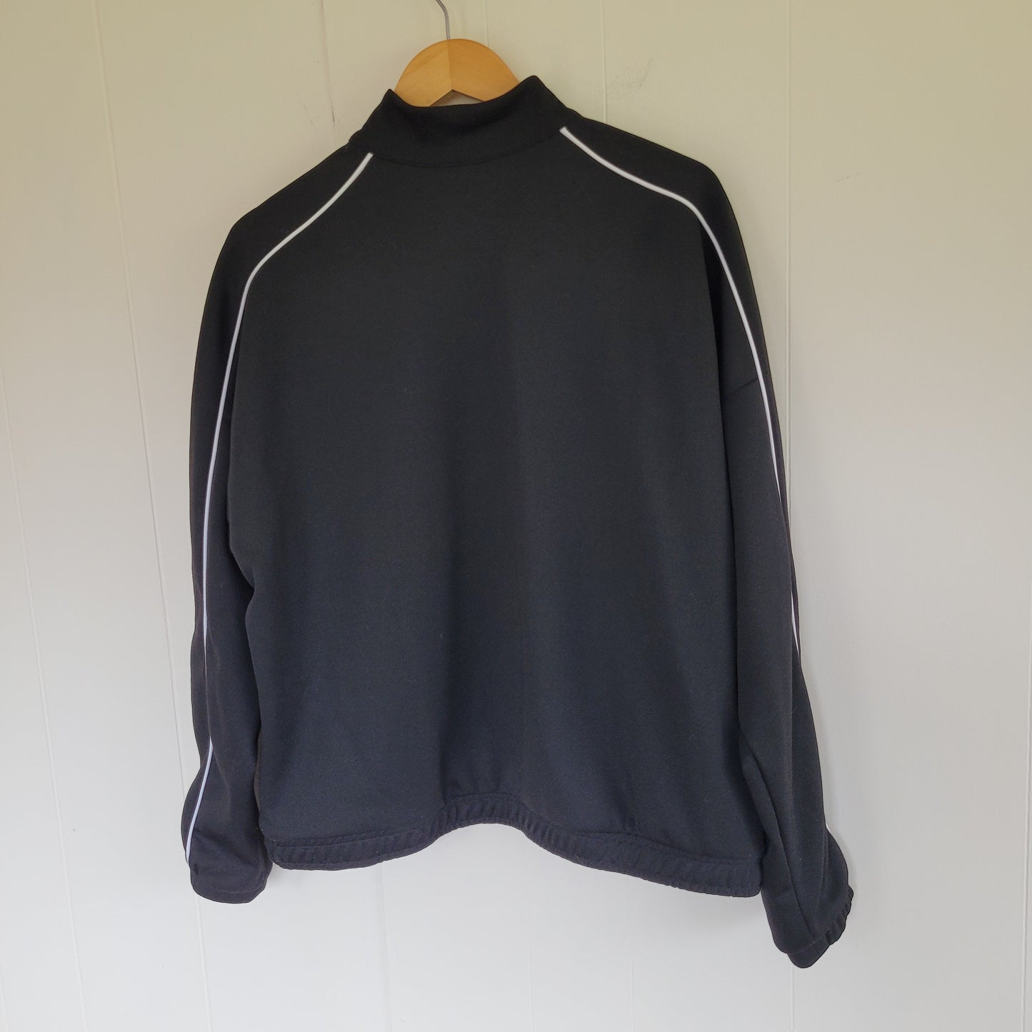 Black Quarter Zip Athletic Pullover - Reebok (Large)