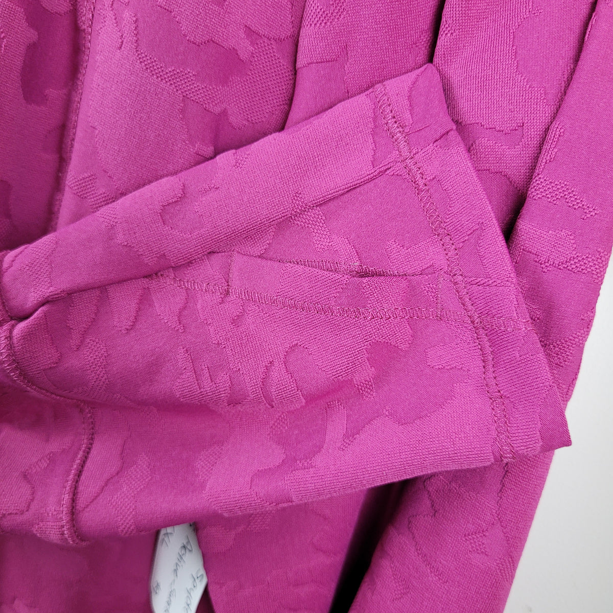 Pink Textured Quarter-Zip Active Top - Spyder (Size XXL)