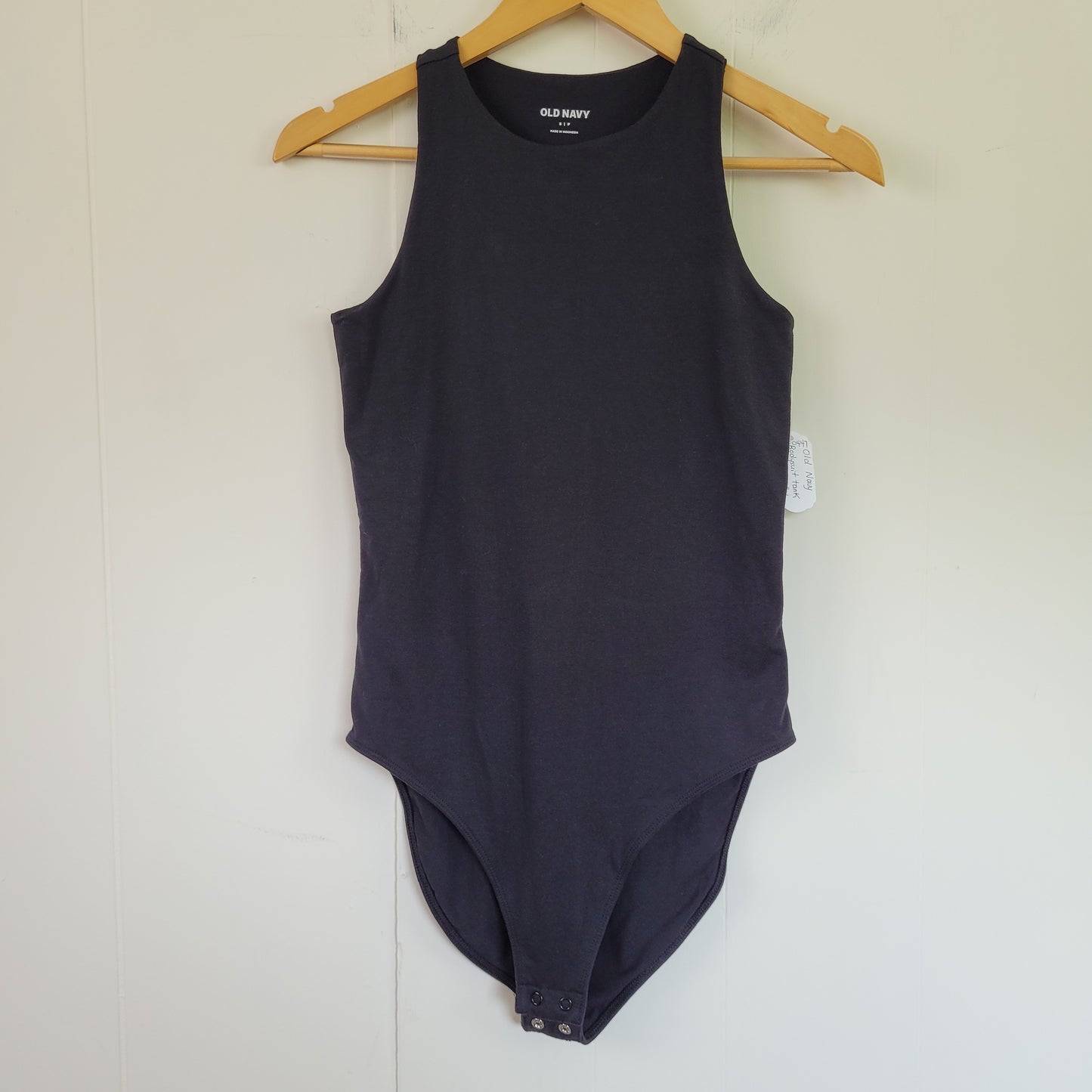 Black Sleeveless Bodysuit - Old Navy (Small)