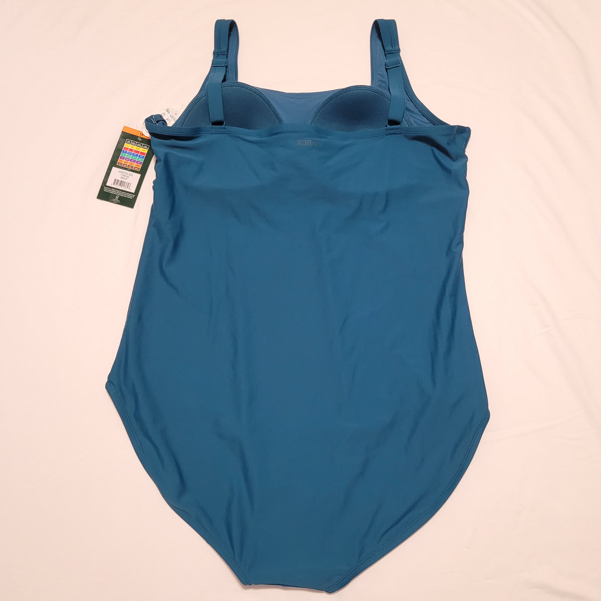 Teal One-Piece Swimsuit - Roots (Size 16)