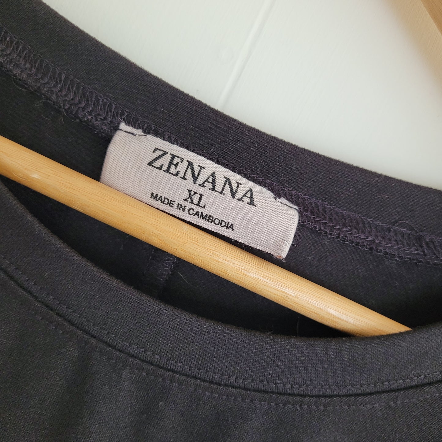 Black Long Sleeve Basic Top - Zenana (XL)