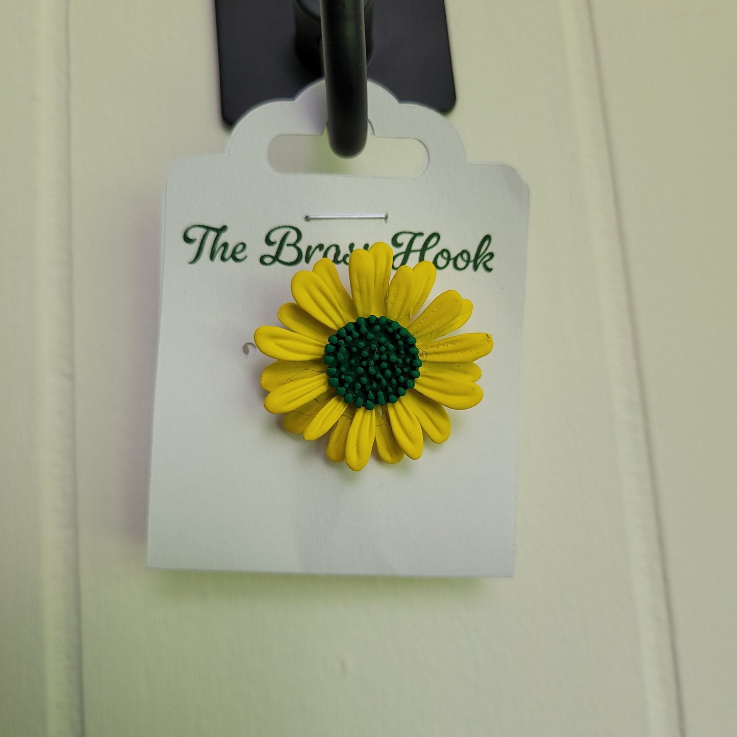 Yellow Daisy Brooch Pin