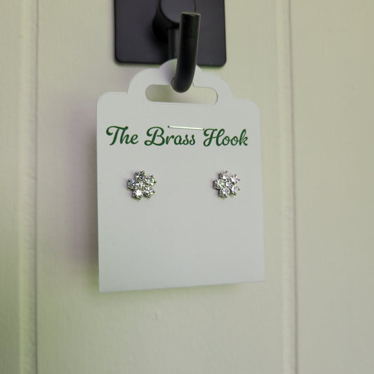 Kate Spade Crystal Flower Stud Earrings