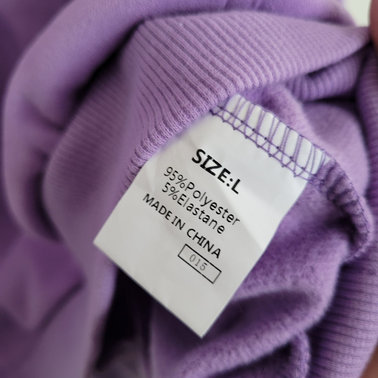 Lilac Oversized Cozy Pullover Hoodie – Size L