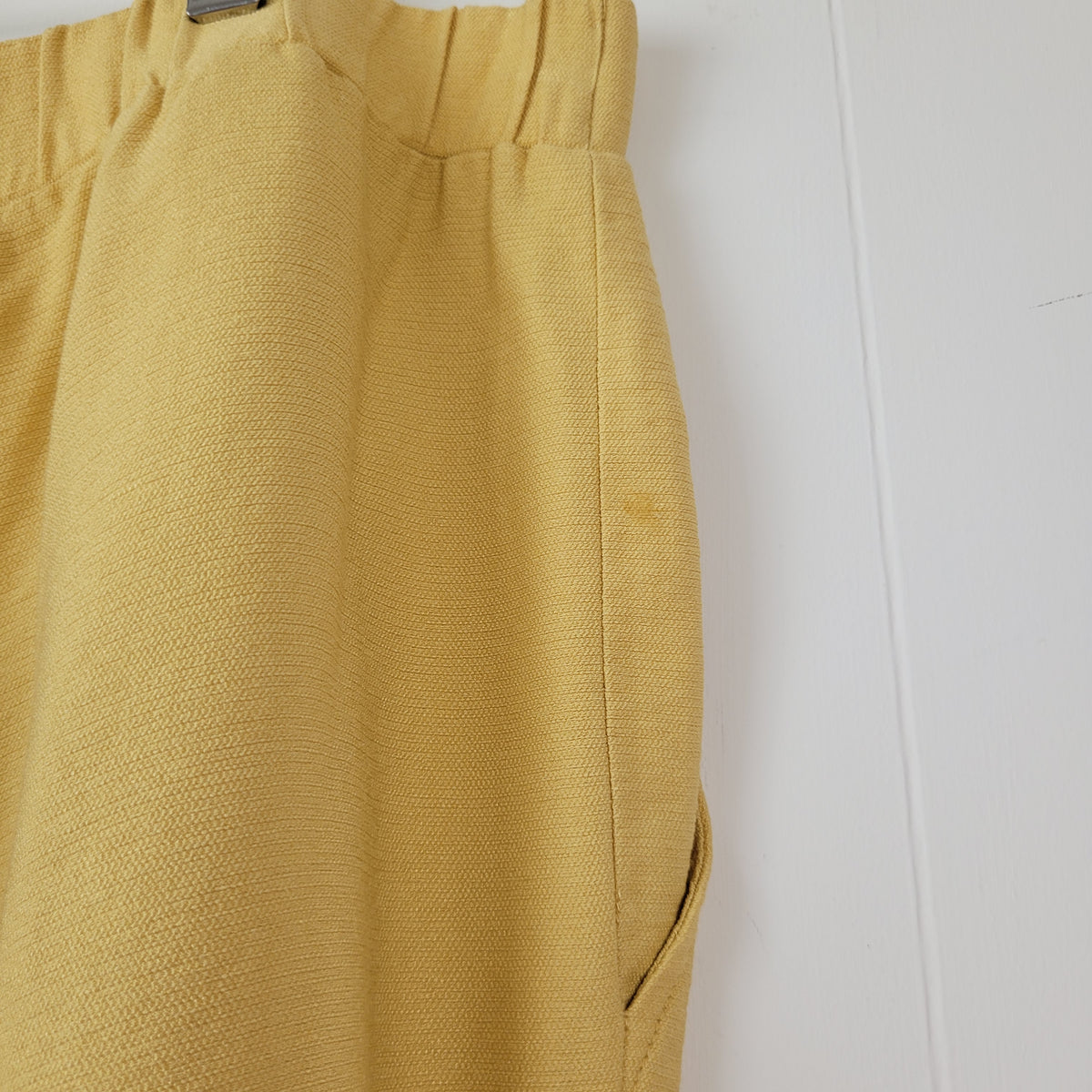 Mustard Yellow Wide Leg Pants - WynneLayers (Size 1X)