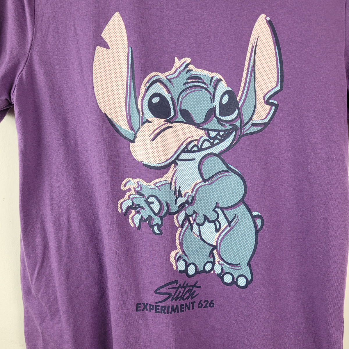 Purple Stitch Experiment 626 Graphic Tee - Disney (Size S)