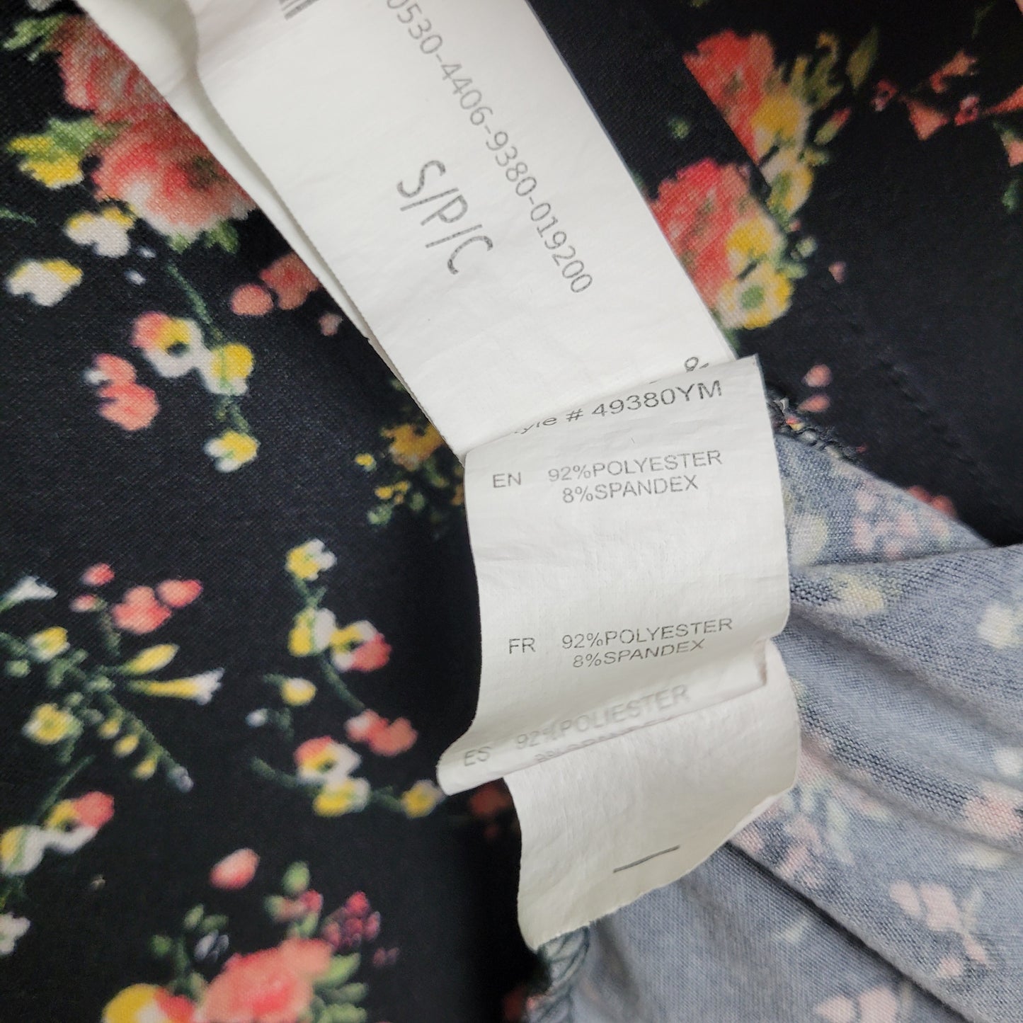 Black Floral Tiered Sundress - Streetwear Society (Small)