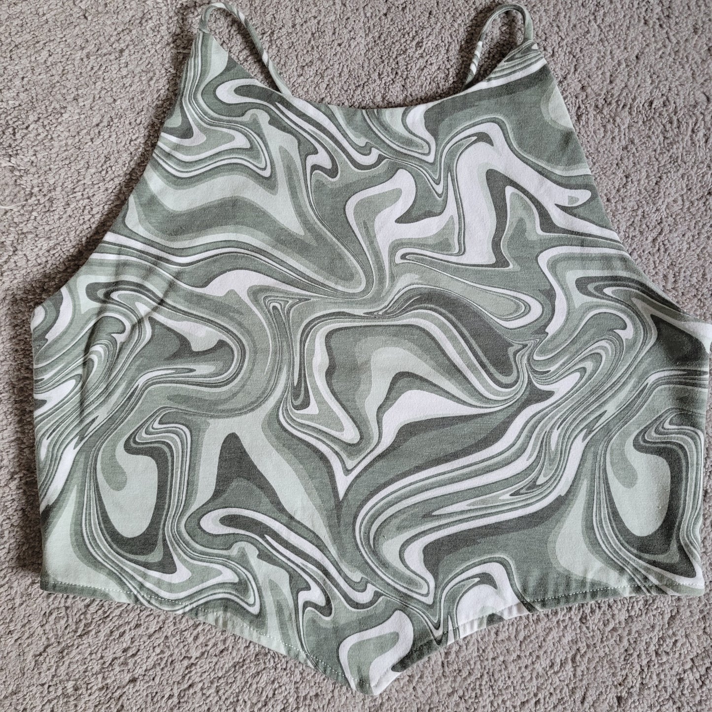 Green Swirl Crop Tank – Ardene (Size XL)