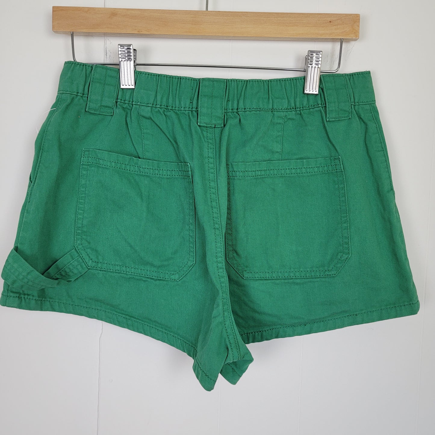 Green Utility Cotton Shorts - Bluenotes (M)